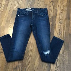 Ag super skinny ankle jean